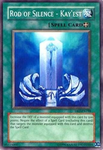 Rod of Silence - Kay'est - DR1-EN198 Common Unlimited