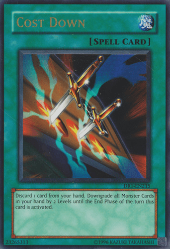Cost Down - DR1-EN215 Ultra Rare Unlimited