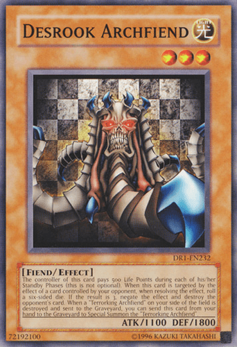 Desrook Archfiend - DR1-EN232 Common Unlimited