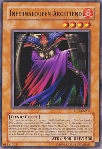 Infernalqueen Archfiend - DR1-EN233 Common Unlimited