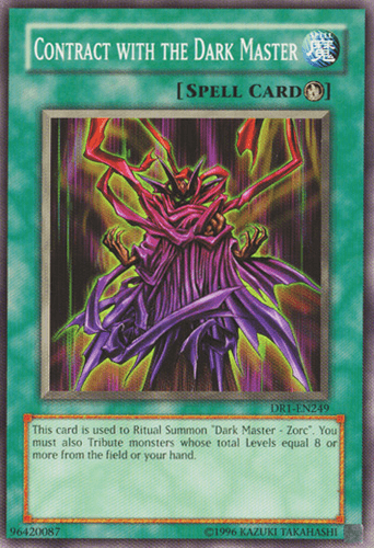 Contract with the Dark Master - DR1-EN249 Common Unlimited