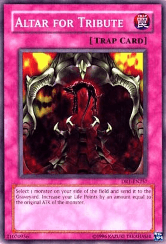 Altar for Tribute - DR1-EN257 Common Unlimited