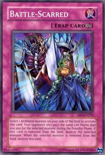 Battle-Scarred - DR1-EN259 Common Unlimited