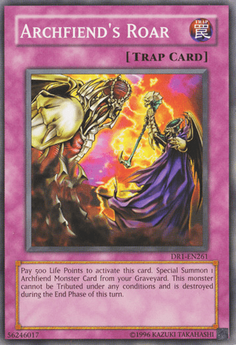Archfiend's Roar - DR1-EN261 Common Unlimited