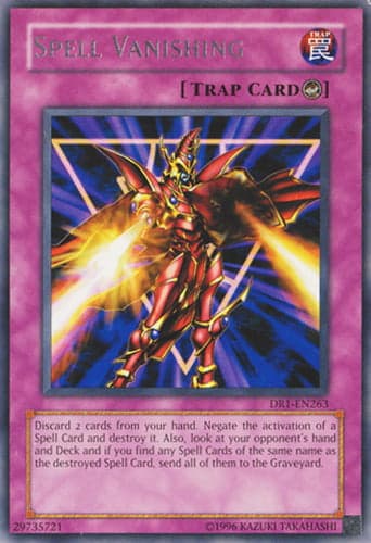 Spell Vanishing - DR1-EN263 Rare Unlimited