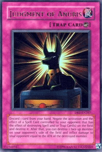 Judgment of Anubis - DR1-EN267 Ultra Rare Unlimited