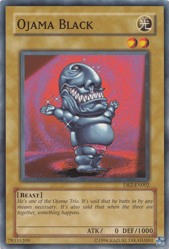 Ojama Black - DR2-EN002 Common Unlimited