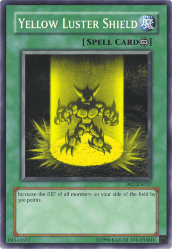 Yellow Luster Shield - DR2-EN037 Common Unlimited
