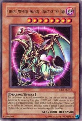 Chaos Emperor Dragon - Envoy of the End - DR2-EN056 Ultra Rare Unlimited