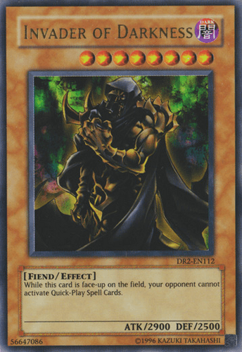 Invader of Darkness - DR2-EN112 Ultra Rare Unlimited