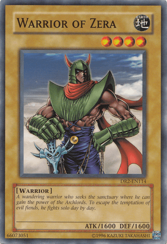 Warrior of Zera - DR2-EN114 Common Unlimited