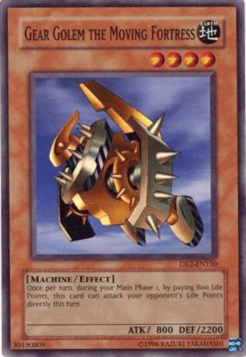 Gear Golem the Moving Fortress - DR2-EN130 Super Rare Unlimited