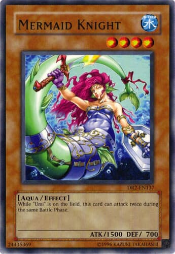 Mermaid Knight - DR2-EN137 Rare Unlimited