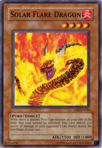 Solar Flare Dragon - DR2-EN144 Common Unlimited