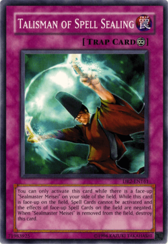 Talisman of Spell Sealing - DR2-EN161 Common Unlimited