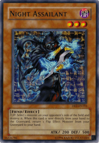 Night Assailant - DR2-EN193 Rare Unlimited