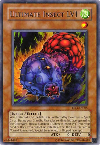 Ultimate Insect LV1 - DR3-EN005 Rare Unlimited