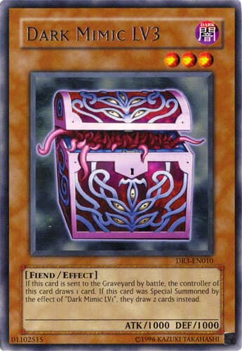 Dark Mimic LV3 - DR3-EN010 Rare Unlimited