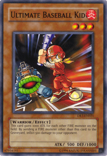 Ultimate Baseball Kid - DR3-EN021 Common Unlimited