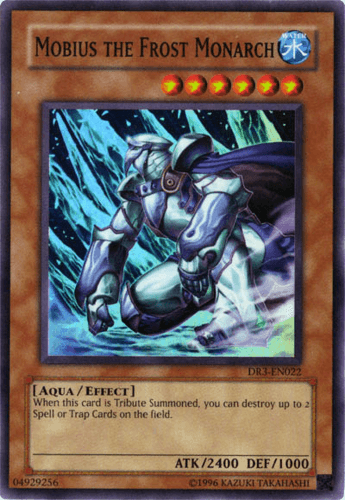 Mobius the Frost Monarch - DR3-EN022 Super Rare Unlimited