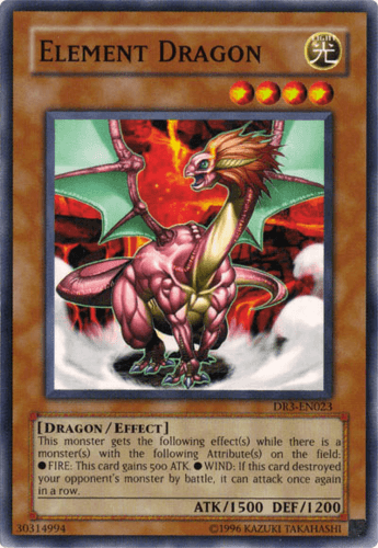 Element Dragon - DR3-EN023 Common Unlimited