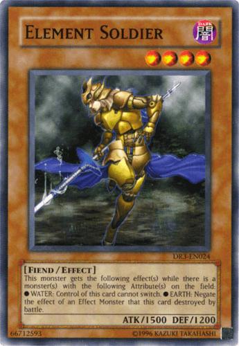 Element Soldier - DR3-EN024 Common Unlimited