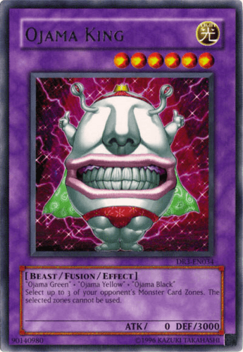 Ojama King - DR3-EN034 Rare Unlimited