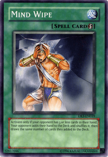 Mind Wipe - DR3-EN039 Common Unlimited