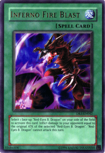 Inferno Fire Blast - DR3-EN042 Ultra Rare Unlimited