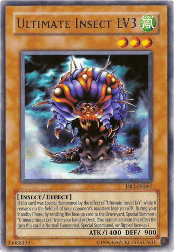Ultimate Insect LV3 - DR3-EN067 Rare Unlimited