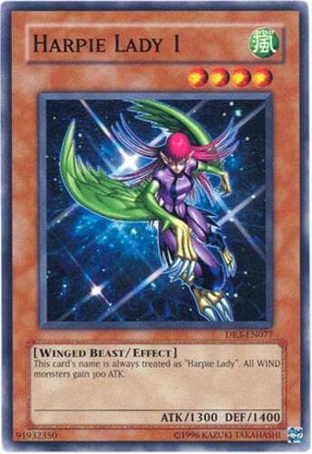 Harpie Lady 1 - DR3-EN077 Common Unlimited