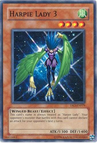 Harpie Lady 3 - DR3-EN079 Common Unlimited