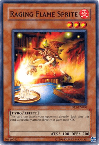 Raging Flame Sprite - DR3-EN080 Common Unlimited