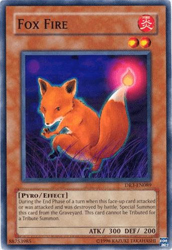 Fox Fire - DR3-EN089 Common Unlimited