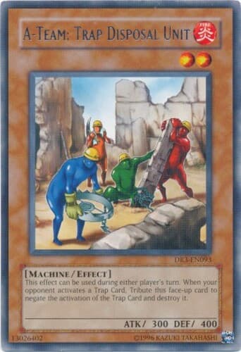 A-Team: Trap Disposal Unit - DR3-EN093 Rare Unlimited