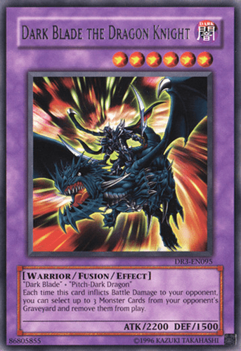 Dark Blade the Dragon Knight - DR3-EN095 Rare Unlimited