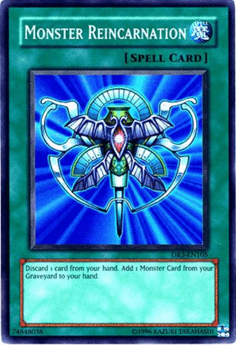 Monster Reincarnation - DR3-EN105 Super Rare Unlimited