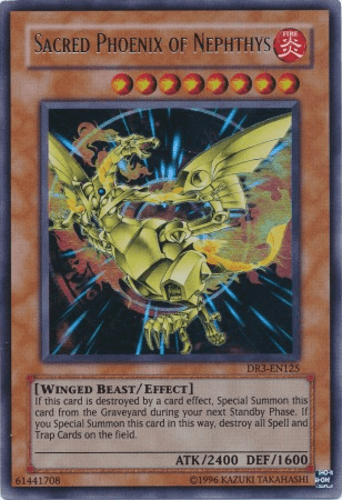 Sacred Phoenix of Nephthys - DR3-EN125 Ultra Rare Unlimited
