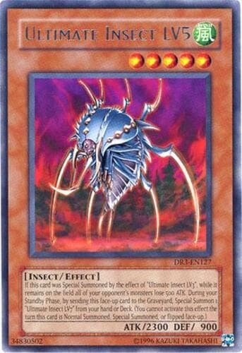Ultimate Insect LV5 - DR3-EN127 Rare Unlimited