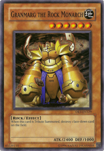 Granmarg the Rock Monarch - DR3-EN129 Super Rare Unlimited