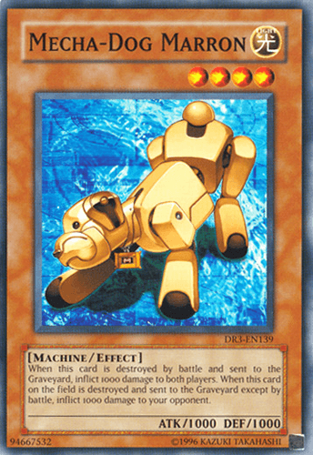 Mecha-Dog Marron - DR3-EN139 Common Unlimited