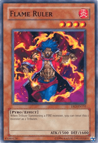 Flame Ruler - DR3-EN151 Common Unlimited