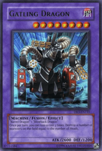 Gatling Dragon - DR3-EN155 Ultra Rare Unlimited