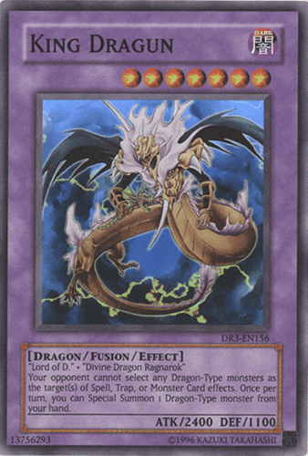 King Dragun - DR3-EN156 Super Rare Unlimited