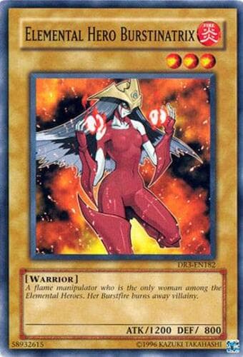 Elemental HERO Burstinatrix - DR3-EN182 Common Unlimited