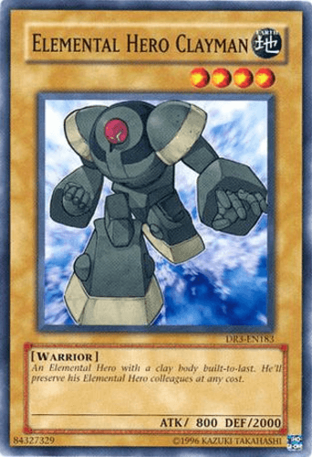 Elemental HERO Clayman - DR3-EN183 Common Unlimited
