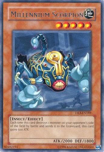Millennium Scorpion - DR3-EN189 Rare Unlimited