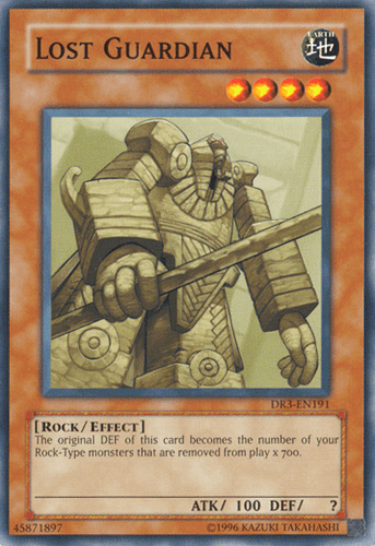 Lost Guardian - DR3-EN191 Common Unlimited