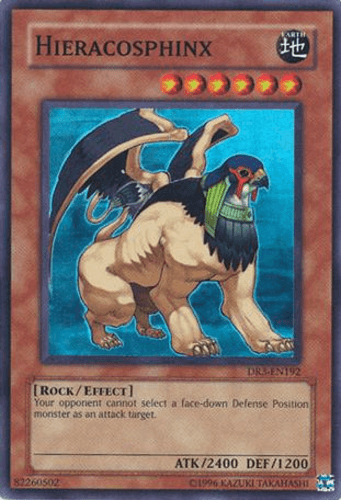 Hieracosphinx - DR3-EN192 Super Rare Unlimited