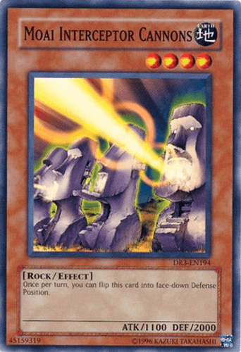 Moai Interceptor Cannons - DR3-EN194 Common Unlimited